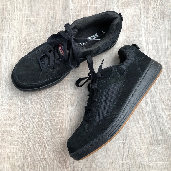 brahma men's grate steel toe skate sneaker